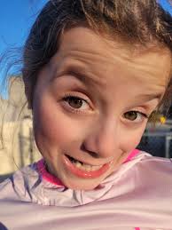 My toddlers eyes, she got my eyes kinda, her sister who is a year older got  her dads hazel eyes