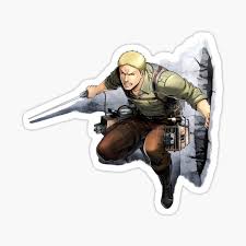 Reiner Braun Stickers Redbubble Reiner was introduced early on in the series and was revealed to be the armored titan in one of the greatest plot twists of all time. reiner braun stickers redbubble