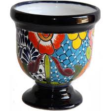 The artisans have been producing beautiful talavera for generations. Abasolo Mexican Colors Talavera Ceramic Garden Pot Walmart Com Walmart Com