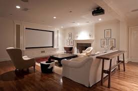 Movie Room Transitional Media Room Jcs Construction Family Movie Room Media Room Design Media Room Decor
