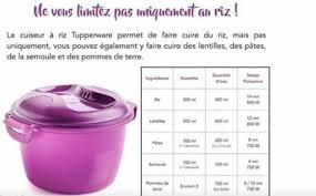 Cuiseur Riz Cuiseur Riz Tupperware Cuiseur Riz Recette Tupperware
