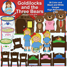 Printable goldilocks and the three bears clipart. Clip Art September Freebie Goldilocks And The Three Bears For On Teacha