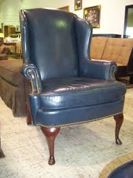 Navy Blue Leather Chair Stuhlede Com Leather Chair Blue Leather Chair Leather Wingback Chair