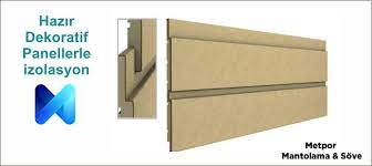 Etkili yalıtım i̇çin i̇zolasyon malzemeleri ve çeşitleri. Hazir Dekoratif Dis Cephe Kaplamalari Ve Mantolama Metpor