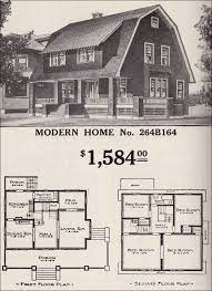 Dutch colonial house plans small floor fresh of 1930. Dutch Colonial Revival Sears Modern Home No 264b164 Shed Dormer Gambrel Roof