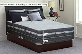 Spring Air 11 Innerspring Pillow Top Hybrid Memory Foam Mattress And 4 Inch Split Box Spring Foundation Set No Mattress Spring Foundation Pillow Top Mattress