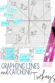 Children who struggle to submit maths homework at the end of the week take great pleasure in competing online with their friends and completing i have noticed a quickening of pupils' mental agility in mathematics and a reinforcement of basic skills like addition, subtraction and times tables. Graphing Lines Catching Turkeys Thanksgiving Middle School Math Thanksgiving Math Activities Algebra Activities