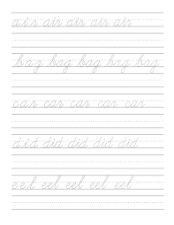I've chosen to also, check out the cursive alphabet coloring pages for some fun cursive practice pages to compliment. Cursive Handwriting Workbook For Teens A Cursive Writing Practice Workbook For Young Adults And Teens Beginning Cursive Workbooks Lalgudi Sujatha Hippidoo 9781080543175 Amazon Com Books