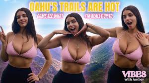 Oahus Trails Are Hot With Amber | Amber Ajami