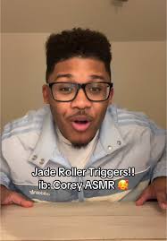 I saw this jade roller kit a few months ago at Dave & Busters and  remembered seeing Corey ASMR do triggers with them. Now, here I am, and  inspired by the goat himself! If you see this Corey, thank you ...