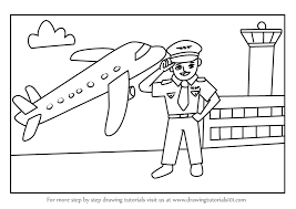 While he might not appear humanoid, and he isn't even anthropomorphic, the reason why. Learn How To Draw A Cartoon Pilot Other Occupations Step By Step Drawing Tutorials
