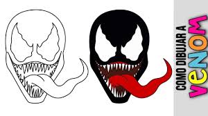 Dibujos animados para dibujar y colorear. Como Dibujar A Venom Dibujos Para Colorear A Lapiz Animados Faciles Paso A Paso Youtube