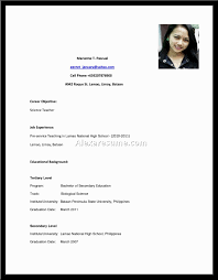 first job high school student sample resume