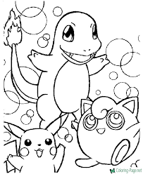 If your child loves interacting. Pokemon Coloring Pages