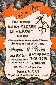 Camouflage buck baby shower invitation for boy camo green orange blue. Please Wait Camo Baby Shower Invitations Baby Shower Camo Camo Baby Shower Boy
