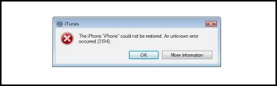 Getting Itunes Error 3194 Here S A Fix Itunes Ios 7 Iphone