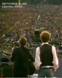 HISTORY SCROLL BREAK! 🛑 45 years ago (Sep 19, 1981), Simon and Garfunkel  reunited after 11 years for “The Concert in Central Park!" The event  attracted more than 500,000 people – the