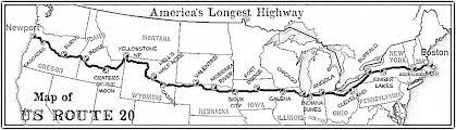 Us Highway 20 Map A. Duie Pyle - #Funfact: U.s. Route 20 Is The Longest Road In The Country.  It's A Coast-To-Coast Route That Begins In Newport, Oregon And Ends In  Boston, Massachusetts (3,365 Miles). | Facebook
