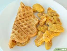 Every time we visit california the first place we stop to eat is at roscoe's chicken & waffles! 3 Simple Ways To Eat Chicken And Waffles Wikihow