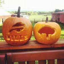 Buffalo Bills Pumpkins Halloween Pumpkins Carvings Pumpkin Carving Cute Crafts
