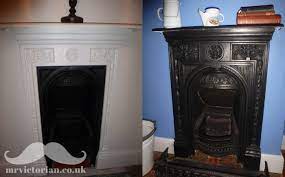 They feel that it does not add any aesthetic appeal to their living room. Restoring An Iron Fireplace To Strip Or To Paint Mr Victorian