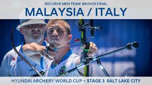 Offering a great balance at 2.9 lbs weight, this bear bow is lightweight and easy to hold, minimizing any hand shock. Malaysia V Italy Recurve Men S Team Bronze Slc 2018 Hyundai Archery World Cup S3 Youtube