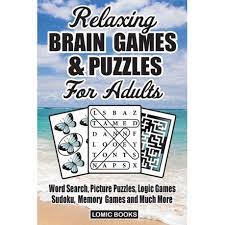 Books of puzzles are a terrific way to reduce screen time while keeping your eyes and brain stimulated. Relaxing Brain Games Puzzles For Adults Buy Online In South Africa Takealot Com