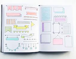 You can use these not just in your bullet first, draw a line across the page, and then draw flags of roughly the same size. Pastel Bullet Journal Themes Perfect For Spring Sidereal Life Bullet Journal Lettering Ideas Bullet Journal Writing Bullet Journal Paper