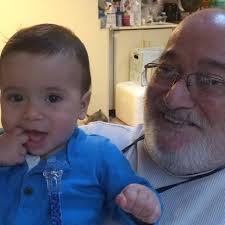 Silhouette painting of son from Key Largo photo