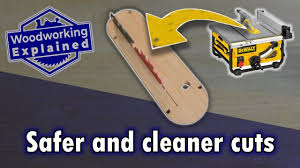 Diy Zero Clearance Throat Plate For A Dewalt Dw745 Table Saw Youtube Table Saw Best Circular Saw Dewalt