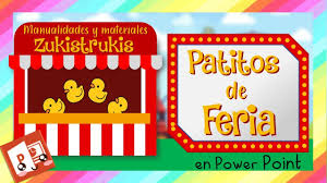 Dibujo de la feria para colorear. Patitos De Feria En Power Point Juego Interactivo Zukistrukis Miss Kathy Youtube
