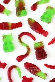How To Make Gummy Candy Bears Worms Fish More Video Recipe Gummy Candy Christmas Food Treats Edible Crafts