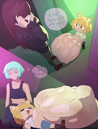 Rule 34 Dev - 1girls ambiguous_prey belly belly_bulge big_belly  big_belly_bulge digestion digestion_noises fat fat_belly female_pred  green_eyes huge_belly implied_digestion large_prey larger_prey  light-skinned_female looking_at_belly low-angle_view ...