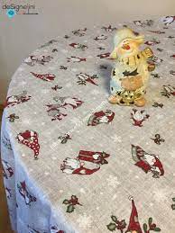 Tablecloth Round Square Oval Rectangle Tablecloth Beige Etsy Christmas Table Cloth Round Christmas Tablecloth Table Cloth