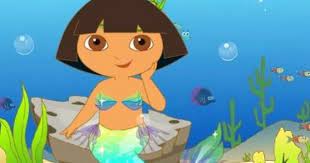 دورا حورية البحر الجميلة كرتون العاب تلبيس دورا للاطفال 2015 Cartoon Disney Characters Disney Princess
