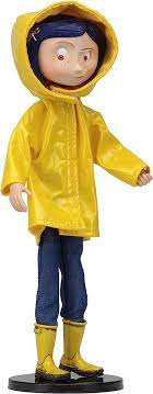 Amazon.com: Coraline Bendy Doll in Rain Coat : Toys & Games