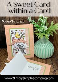 I add new tutorials periodically, so check back often. Handmade Thank You Cards Archives Simply Simple Stamping
