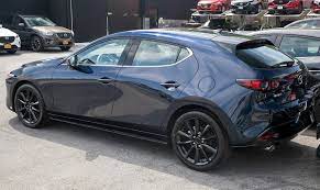 2014 deep crystal blue mica mazda mazda3 i touring 4 door. File 2020 Mazda3 Premium Package In Deep Crystal Blue Mica Rear Left Jpg Wikimedia Commons
