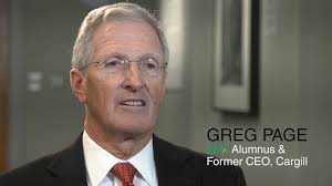 Greg Page, University of North Dakota Alumnus and Former CEO of Cargill