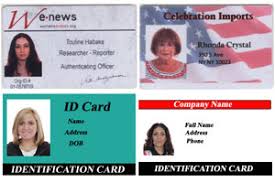Select border style of your own color choice from the upper navigation pane. Photo Identification Card Service At Vivid Photo Lab Brooklyn Ny