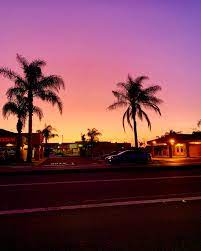 Pink Skies In Fountain Valley California Sunset Fountain Valley Sunset