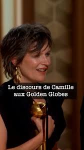 ✨ Ravie d’avoir remporté le Golden Globe de la meilleure chanson pour “El  mal” avec Clement Ducol et Jacques Audiard