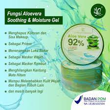 Aloe vera is gel from the leaves of aloe plants. Gel Pelembab Dan Perawatan Kulit Badan Tangan Dan Kaki Dengan Kandungan Aloe Vera Lazada Indonesia