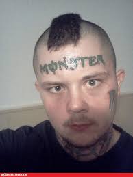 Image result for forehead tattoo