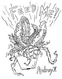 This pastel goth cute and creepy coloring book is filled with great collection of 25 different cute and creepy characters such as grim reaper, krampus, killer bear, black goat and many more. Horror Movie Coloring Pages