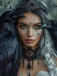 The lady of the crows In the forgotten village of Eldermoor, an ancient  legend whispers among the dry leaves and cold winds. It is said that at  nightfall, when the fog settles