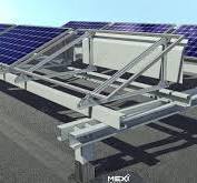 Raised (floating) structure and variable PV panel mounting ...