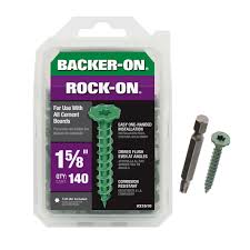 Working at the home depot: 9 X 1 5 8 In Serrated Head Star Drive Cement Board Screws 140 Pack 23510 The Home Depot