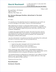 Don't forget to include qualifications you are currently completing too. Account Manager Cover Letter Sample