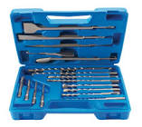 SDS Drill Bit & Chisel Set, 17-pc Mastercraft